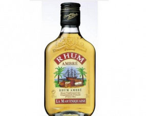 Rhum ambré 20 cl flask