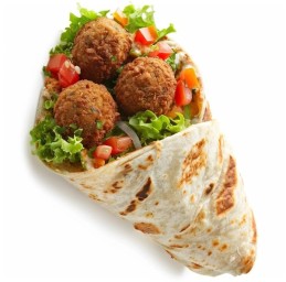 Szaurma Vege z falafelem