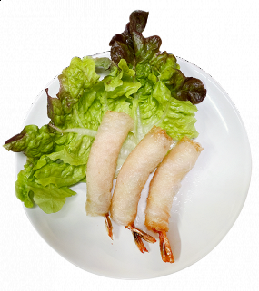 Crevettes Frites 3 pièces