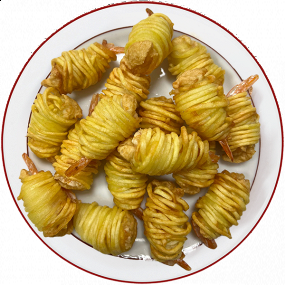 Tôm cuốn Khoai tây