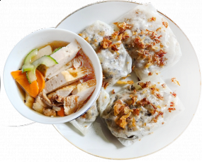 Bánh Cuốn Chả 