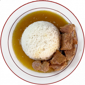 Cơm Trắng Thịt Kho