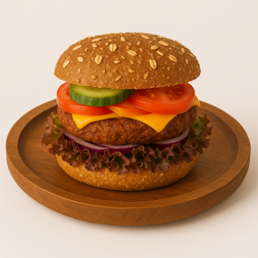 Plant Homestyle Burger