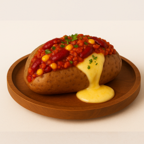 Ofenkartoffel Chili con Carne Style