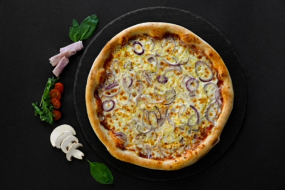 Pizza Occhio di bue bezlepková
