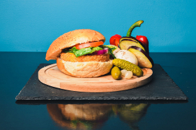 Menu burger Vegan