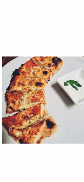 Pizzabrötchen mit Salami