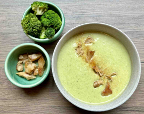 Brokkoli-Cremesuppe (vegan) 🍃