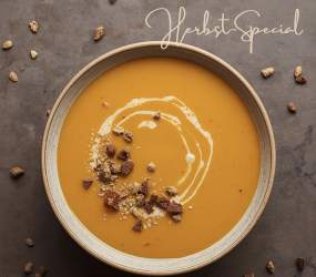 Kürbis-Ingwersuppe (vegan) 🍃