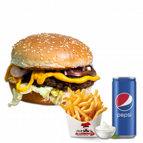 Meniu burger Allmundo de vita