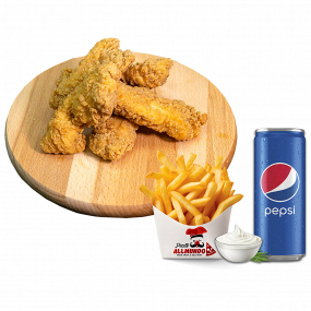 Meniu aripioare crispy 8buc