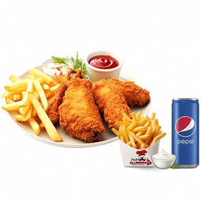 Meniu crispy strips 5 buc