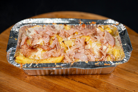 Cartofi cu mozzarella si bacon