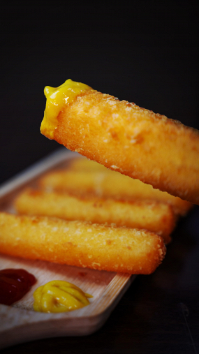 Fingers de queso Gouda