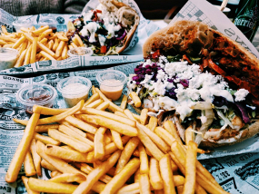 Kebab Frites Feta