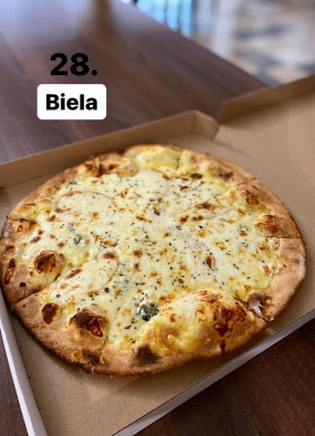28. Biela pizza 380g