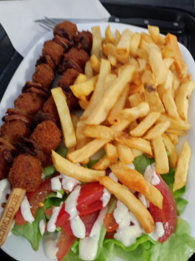 Assiette Brochette d'Ardenne
