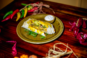 250g BURRITO VEGETARIANO