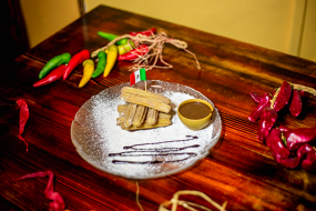 100g CHURROS S MLÉČNOU ČOKOLÁDOU