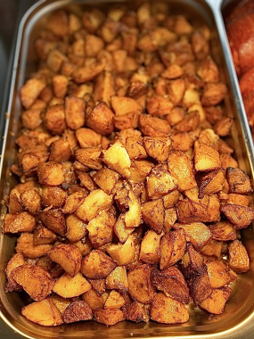 Grande barquette de pomme de terre 