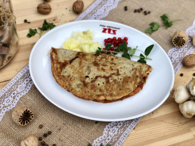 150g/100g Ohnivé mäso v zemiakovej placke