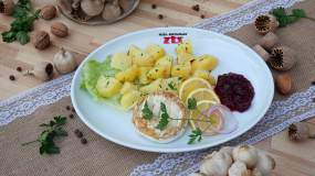 120g/200g    Grilovaný encián, varené zemiaky 