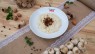350g Halušky so syrokrémom a slaninkou