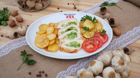 150g Plnený kurací závitok