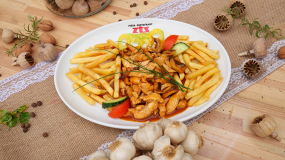 150g Kuracie soté so šampiňónmi