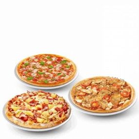 2 Pizzas + 1 SENIOR OFFERTE LIVRAISON & A EMPORTER