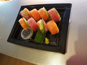 New maki crevette et poissons 8 pièces