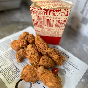 Crispy hot wings - 12x domáce vyprážané kuracie kridielka,pikantné 🌶