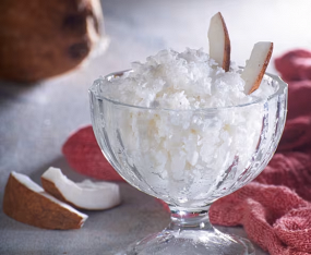 Granita al Cocco senza glutine / Gluten-free Coconut Granita
