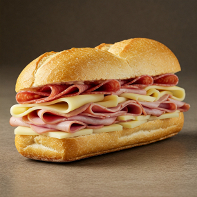 Panino o Piadina con salumi / Sandwich or Piadina with cold cuts