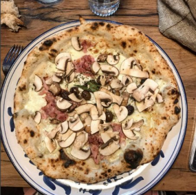 Pizza Reginella in Bianco