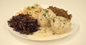 Pulpety drobiowe w sosie pomidorowym - zestaw