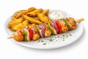 400 - 450g Kurací špíz so slaninkou