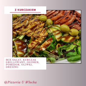 Sałatka z kurczakiem