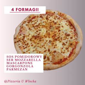 4 formagii (cztery sery) 32 cm