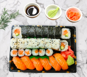 Platou somon mix 28 buc