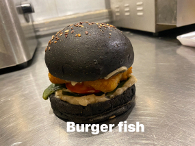 Burger Fish avec frites