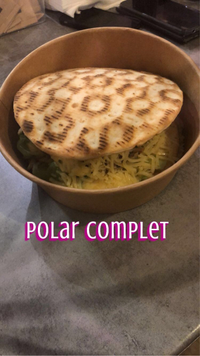 Polar complet (raclette ou maroilles) avec frites