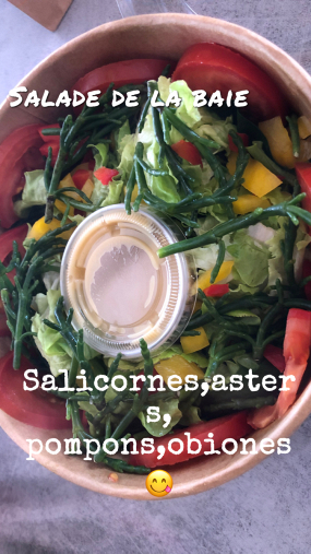 Salade de la baie (de juin à mi-août)