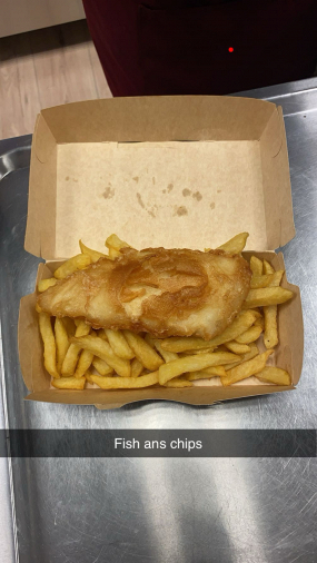Fish and chips avec frites