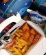 Hähnchen-Nuggets mit Pommes