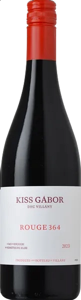 Kiss Gábor Rouge 364 Villány száraz vörösbor 13,5% 0,75 l (2023)