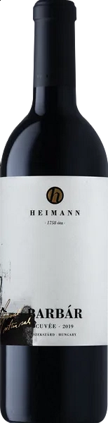 Heimann Barbár Cuvée száraz vörösbor 14,5%  0,75 l (2017)