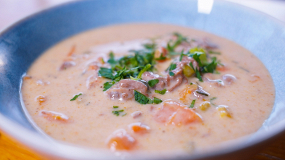 Tárkonyos szarvasraguleves / 7, 9, 15