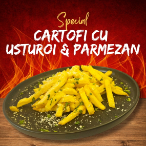 Cartofi cu Usturoi și Parmezan (310g)