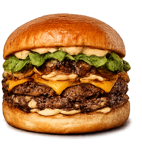 Caramel Onion Burger 